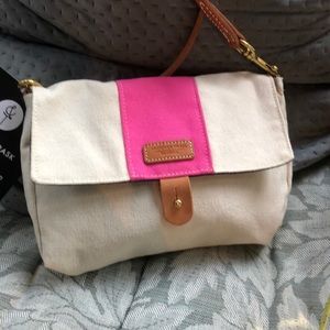 Andover Trask nwot canvas x body bag